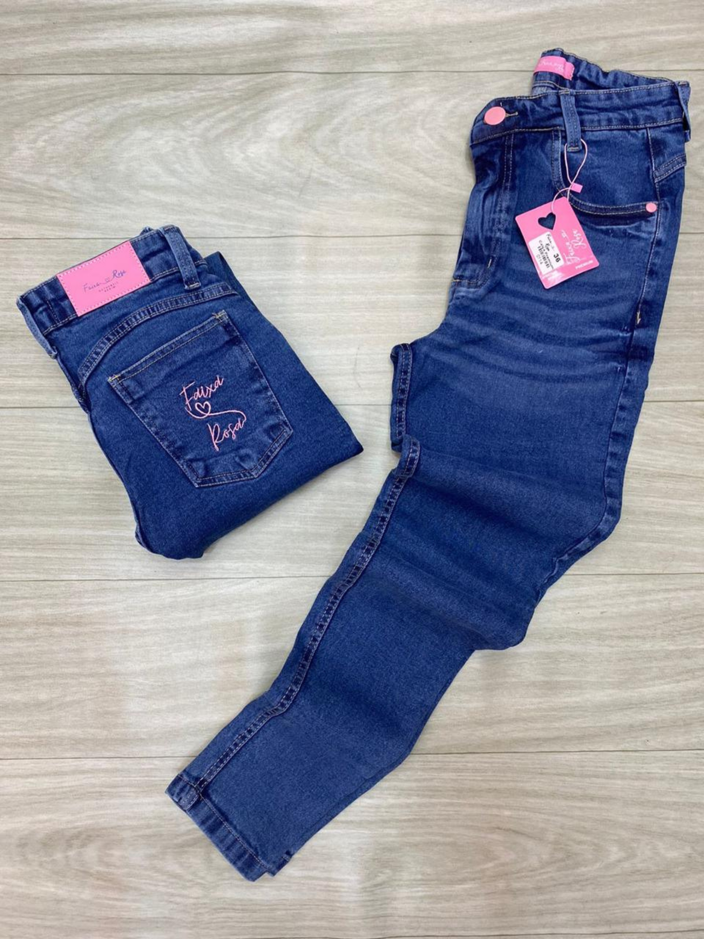 Calça Jeans Elastano